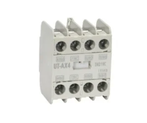 artiklikood: ME_279319, nimetus: UT-AX4 3A1B Abikontaktid kontaktorile 3NO + 1NC, kirjeldus: kontaktoritele S-T, SR-T
pealt paigaldusega
