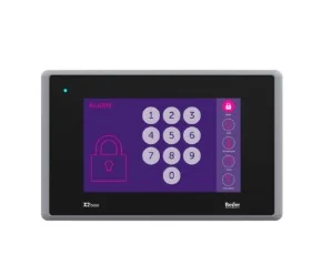 artiklikood: BE_630005110, nimetus: X2 base 5 v2, 5´´ HMI Operaatorpaneel, kirjeldus: Graafiline LCD TFT ekraan 5,0´´, värviline, Win CE
800x480, CPU 600MHz, 512MB prog.mälu, USB
3xRS232/RS422/RS485, Ethernet 10/100 MBit, WEB, FTP
RTC, lisakaardi liides, plastikust korpus, IP65, 24VDC
