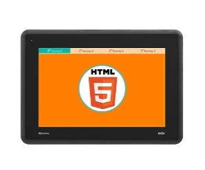 artiklikood: BE_640020805, nimetus: X2 extreme 12 HP web 12´´ HMI Operaatorpaneel, kirjeldus: Graafiline LCD TFT ekraan 12,0´´, värviline, Win CE
800x480, CPU Single Core 1GHz, 1,5GB prog.mälu, SD kaart
3xRS232/RS422/RS485, Ethernet 2x100 Mbit, WEB, FTP
RTC, lisakaardi liides, USB, metallist korpus, DNV, IP65, 24VDC
Sissehitatud HTML5 web client
