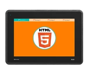 artiklikood: BE_640020905, nimetus: X2 extreme 15 HP web 15´´ HMI Operaatorpaneel, kirjeldus: Graafiline LCD TFT ekraan 12,0´´, värviline, Win CE
800x480, CPU Single Core 1GHz, 1,5GB prog.mälu, SD kaart
3xRS232/RS422/RS485, Ethernet 2x100 Mbit, WEB, FTP
RTC, lisakaardi liides, USB, metallist korpus, DNV, IP65, 24VDC
Sissehitatud HTML5 web client
