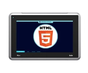 artiklikood: BE_630023605, nimetus: X2 pro 10 WEB, 10´´ HMI Operaatorpaneel, kirjeldus: Graafiline LCD TFT ekraan 10,0´´, värviline, Win CE
1024x600, CPU Single Core 1GHz, 1,8GB prog.mälu, SD kaart
3xRS232/RS422/RS485, Ethernet 10/100 MBit, WEB, FTP
RTC, lisakaardi liides, USB, metallist korpus, DNV, IP65, 24VDC
Sissehitatud HTML5 web client
