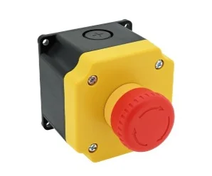 artiklikood: IDE_990026, nimetus: YB1W-YW1B-V4E02R-Y0, kirjeldus: Avarii-stopp surunupp, punane, 2 x NC
koos karp-juhtumooduliga, ühene, kollane
