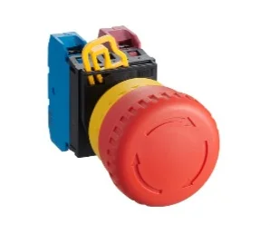 artiklikood: IDE_211745, nimetus: YW1B-V4E02R, kirjeldus: Avarii-stopp surunupp, punane, 40mm, ava 22mm
2 x NC, plastikkorpus
