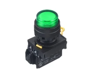 artiklikood: IDE_210418, nimetus: YW1L-M2E10QM3G, kirjeldus: Surunupp lambiga, tagastuv, kõrge, roheline, 1 x NO, 230 VAC
plastikkorpus
