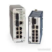 Electrobit tööstuslik andmesid switchid ja ruuterid