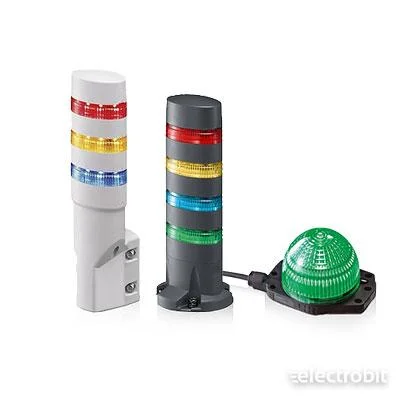 Signaaltornid ja kuplid - IDEC erksad indikaatorid ja signaaltornid tagavad selged märguanded igas tööstuskeskkonnas