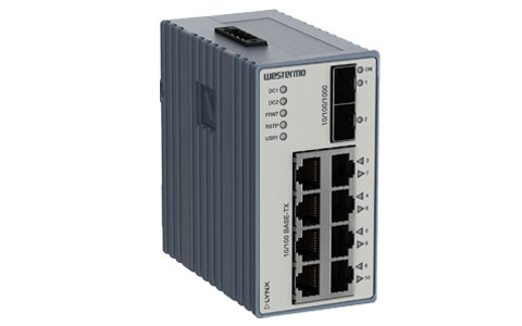 Electrobit - Westermo Hallatav Layer 2 switch L110-F2G-12VDC
