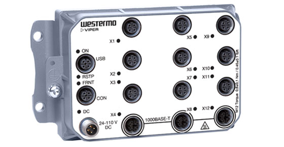 Electrobit - Westermo Hallatav Layer 2 switch Viper-112A-T3G
