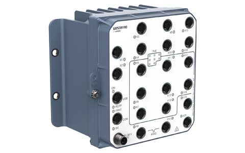 Electrobit - Westermo POE hallatav Layer 2 switch Viper-120A-P8-LV