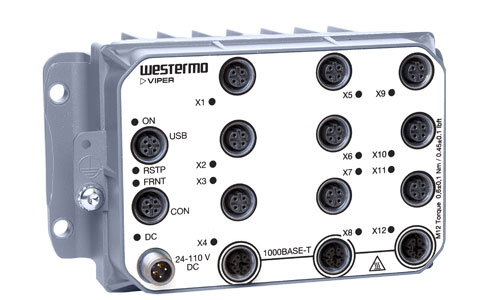 Electrobit - Westermo Hallatav Layer 3 ruuter Viper-212A-T3G